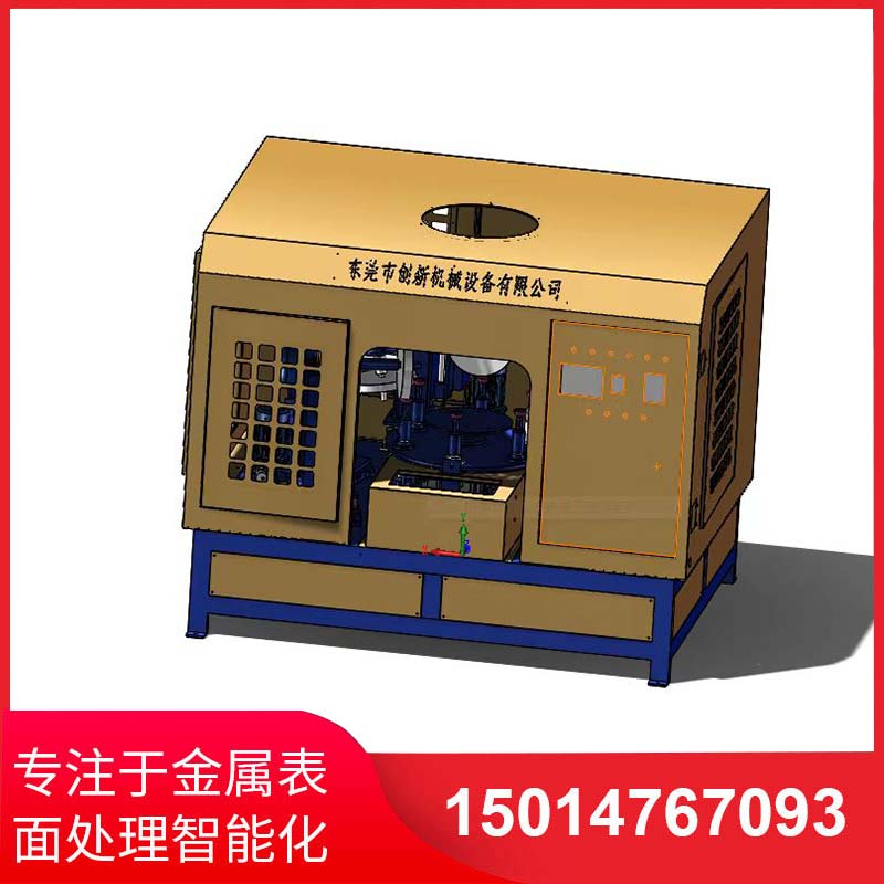 五磨頭(tou)圓盤(pan)自(zi)動(dong)抛(pao)光機